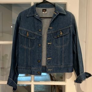 Vintage Lee Denim Jacket: Made in USA